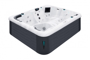 Repose passion spa hot tub from the pure collection top view