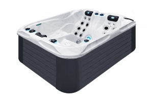 Soulmate passion spa hot tub from the pure collection top view